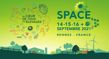 Affiche du salon Space 2021 du 14 au 16 septembre